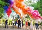 Цветной дым для свадьбы в Иваново