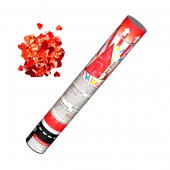 Пневмохлопушка 30 см, сердечки - Купить конфетти в Иваново | серпантин - хлопушки