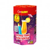 Супер салют Игристый коктейль 7 х 0,8" Фонтан + салют - Батареи салютов батареи салютов в Иваново